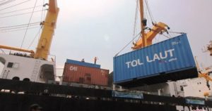 Cargo Jakarta Jayapura via kapal pelni